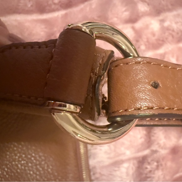 Michael Kors Tan Leather Hobo Bag